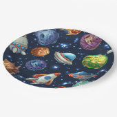 宇宙 ペーパープレート (アングル)