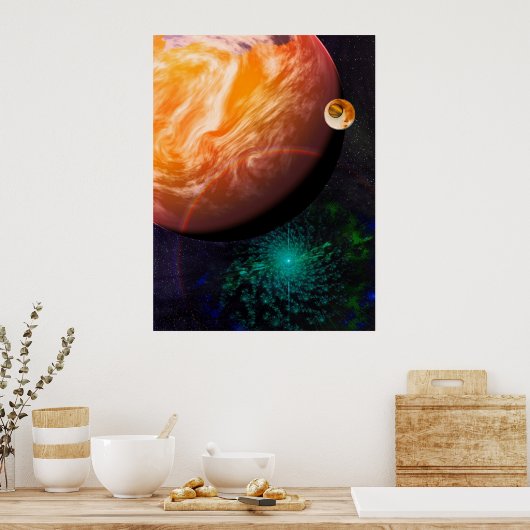 宇宙 ポスター (キッチン)