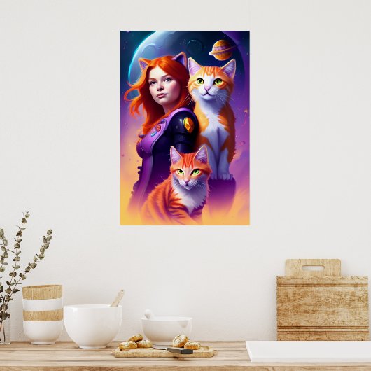 宇宙 ポスター (キッチン)