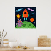 宇宙 ポスター (キッチン)