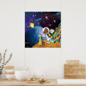 宇宙 ポスター (キッチン)