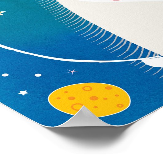 宇宙 ポスター (角)