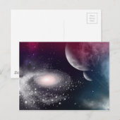 宇宙 ポストカード (正面/裏面)