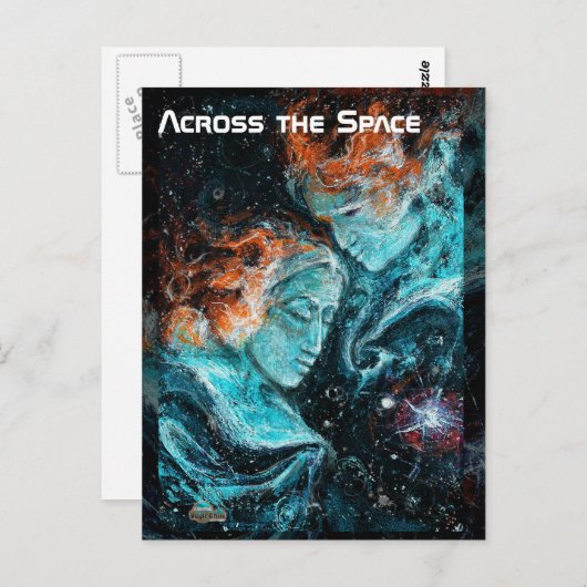 宇宙 ポストカード (正面/裏面)