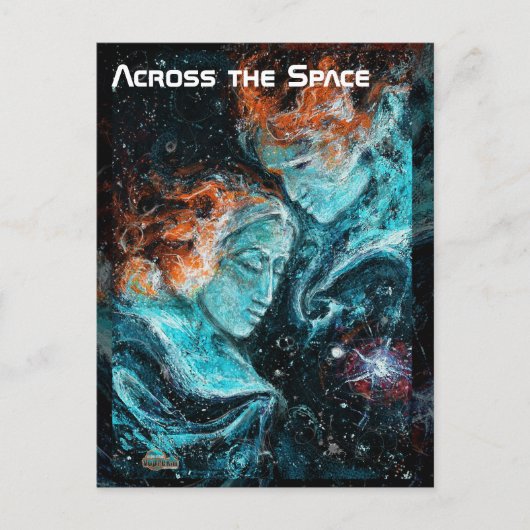 宇宙 ポストカード (正面)