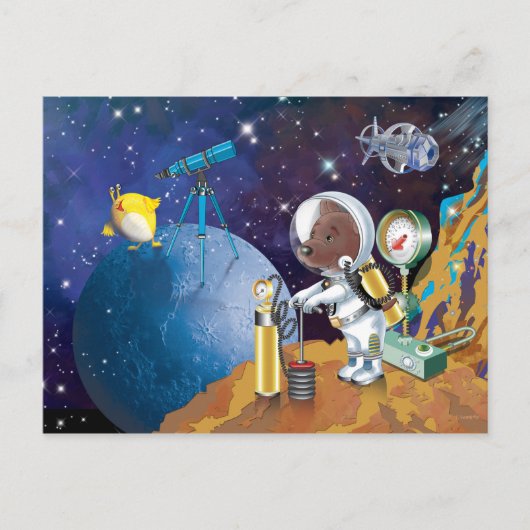 宇宙 ポストカード (正面)