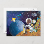 宇宙 ポストカード (正面/裏面)