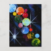 宇宙 ポストカード (正面)
