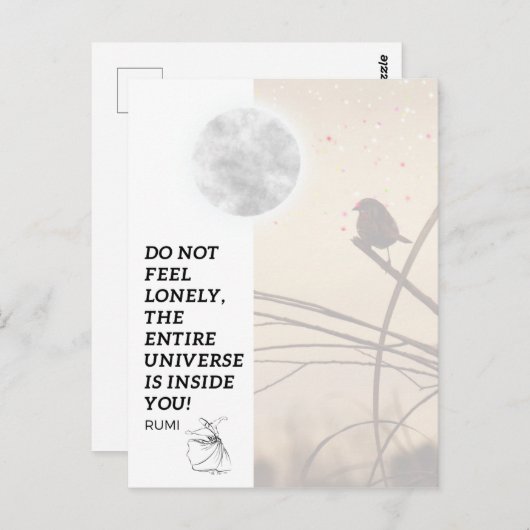 宇宙 ポストカード (正面/裏面)