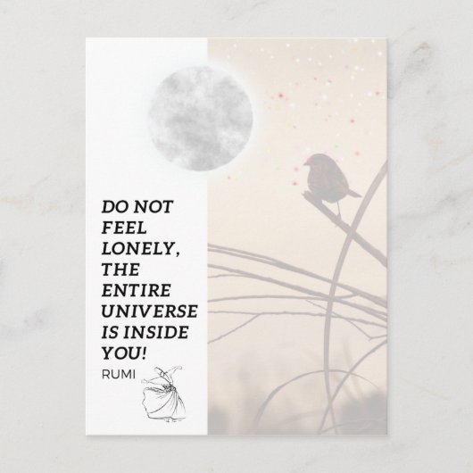 宇宙 ポストカード (正面)