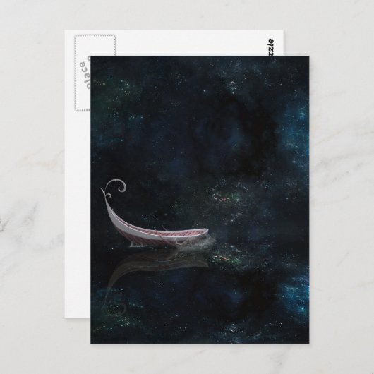 宇宙 ポストカード (正面/裏面)