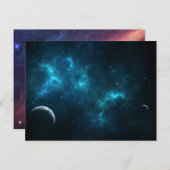 宇宙 ポストカード (正面/裏面)