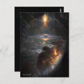 宇宙 ポストカード (正面/裏面)