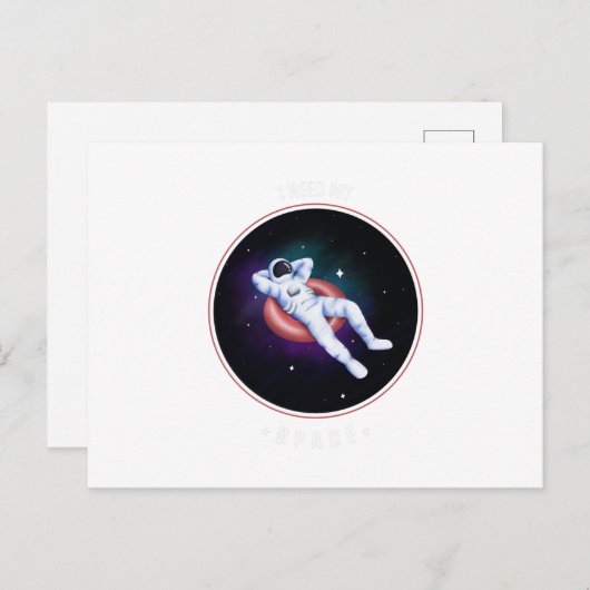 宇宙 ポストカード (正面/裏面)