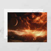 宇宙 ポストカード (正面/裏面)