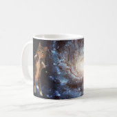 宇宙-マグの猫 コーヒーマグカップ (正面左)