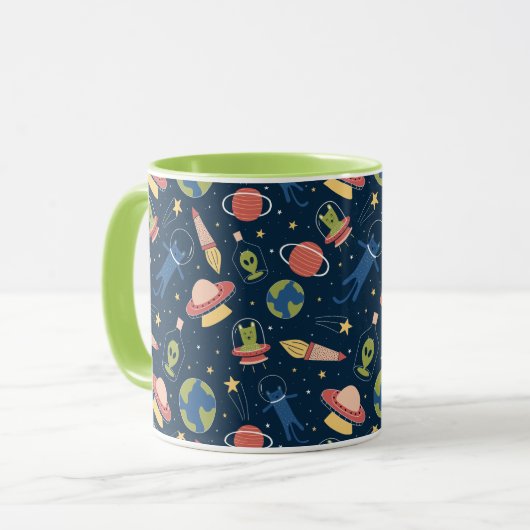 宇宙 マグカップ (正面左)