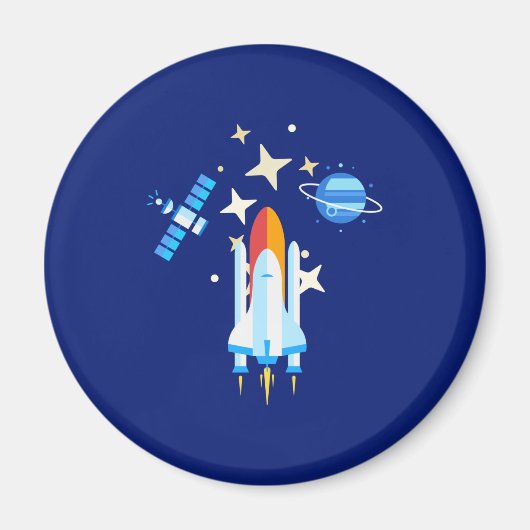 宇宙 マグネット (正面)