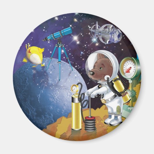 宇宙 マグネット (正面)