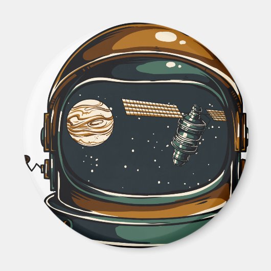 宇宙 マグネット (正面)