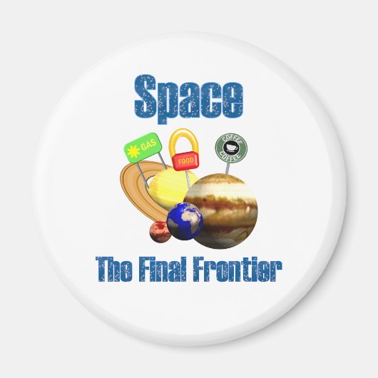 宇宙 マグネット (正面)