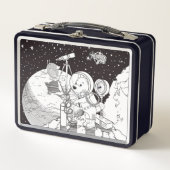 宇宙 メタルランチボックス (正面)