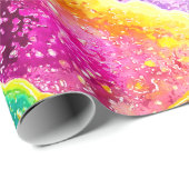 宇宙 |モダン銀河系 ラッピングペーパー (ロールコーナー)