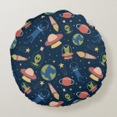 宇宙 ラウンドクッション (裏面)