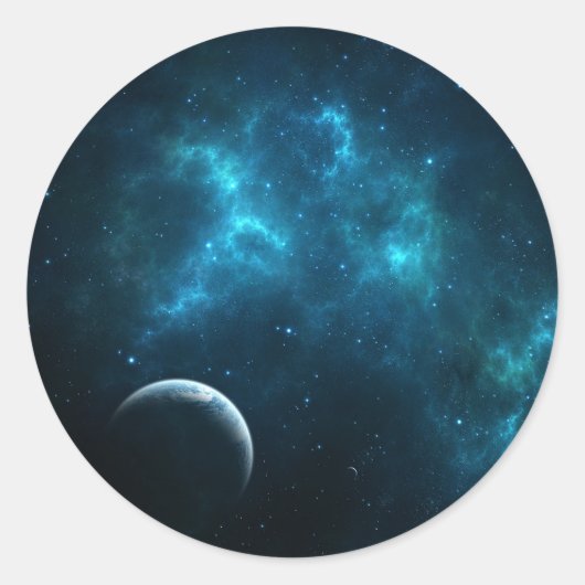 宇宙 ラウンドシール (正面)