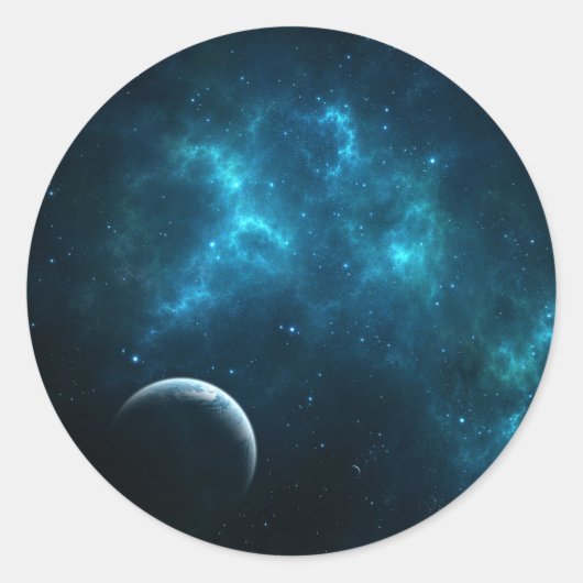 宇宙 ラウンドシール (正面)