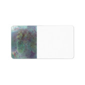 宇宙. ラベル (正面)