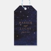 宇宙/ラベル ギフトタグ (裏面)