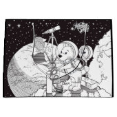 宇宙 ラージペーパーバッグ (正面)