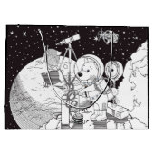 宇宙 ラージペーパーバッグ (裏面)