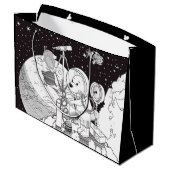 宇宙 ラージペーパーバッグ (裏面アングル)