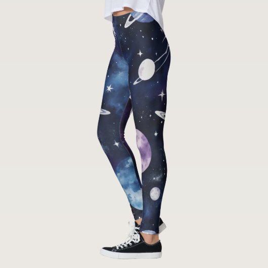 宇宙 レギンス (左)