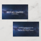 宇宙 名刺 (正面/裏面)