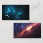 宇宙 名刺 (正面/裏面)