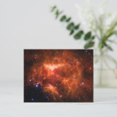 宇宙、天文学、ジャック・オ・ランタン星雲、銀河系 ポストカード (スタンド正面)