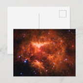 宇宙、天文学、ジャック・オ・ランタン星雲、銀河系 ポストカード (正面/裏面)