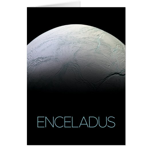 宇宙、宇宙、システ太陽のム、ムーンエンケラドゥス (正面)
