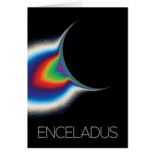 宇宙、宇宙、システ太陽のム、ムーンエンケラドゥス (正面)