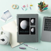 宇宙、宇宙、システ太陽のム、ムーンエンケラドゥス シール (iPadカバー)