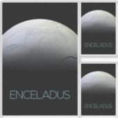 宇宙、宇宙、システ太陽のム、ムーンエンケラドゥス シール (正面)
