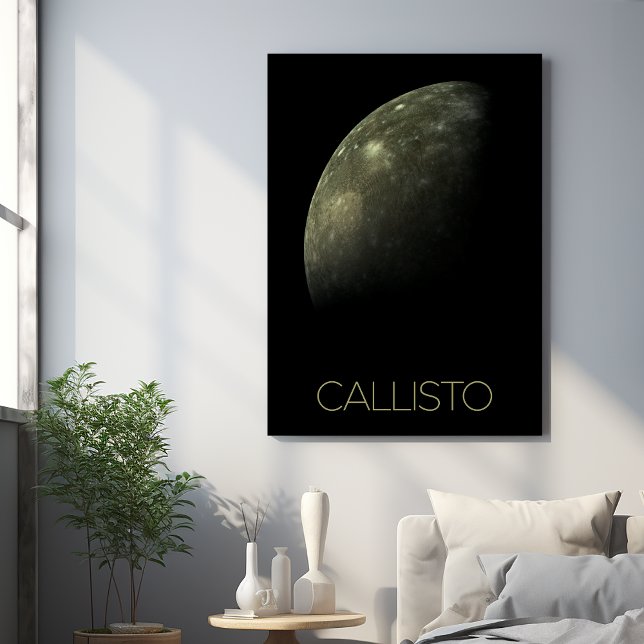 宇宙、宇宙、システ太陽のム、ムーンカリスト メタルプリント (クリエイターアップロード済み)
