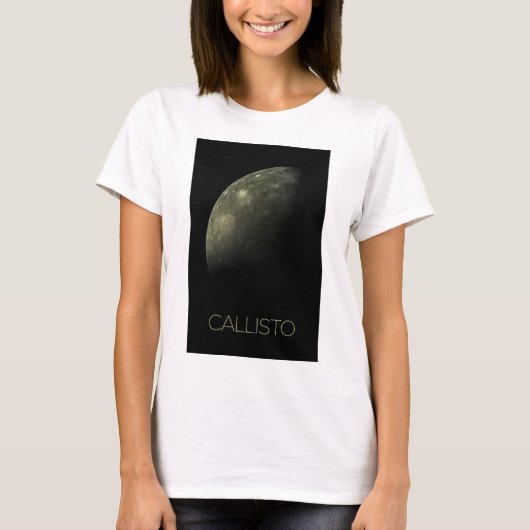 宇宙、宇宙、システ太陽のム、ムーンカリスト Tシャツ (正面)
