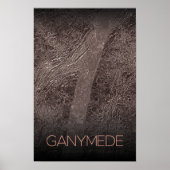 宇宙、宇宙、システ太陽のム、ムーンゲニメデ ポスター (正面)