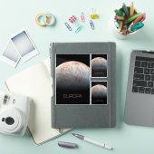 宇宙，宇宙，システ太陽のム，ムーンヨーロッパ シール (iPadカバー)