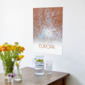 宇宙，宇宙，システ太陽のム，ムーンヨーロッパ 箔ポスター (レイダウン (キッチン))