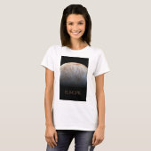 宇宙，宇宙，システ太陽のム，ムーンヨーロッパ Tシャツ (正面フル)